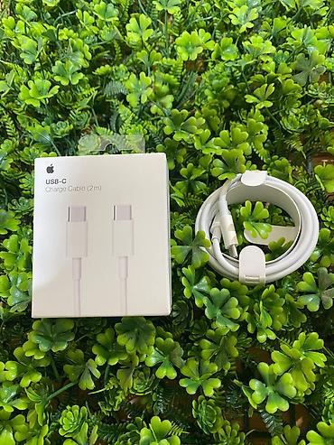 original iphone usb: Apple USB‑C Charge Cable (2m) tam orginal - Rəsmi Apple USB‑C–USB‑C — 1