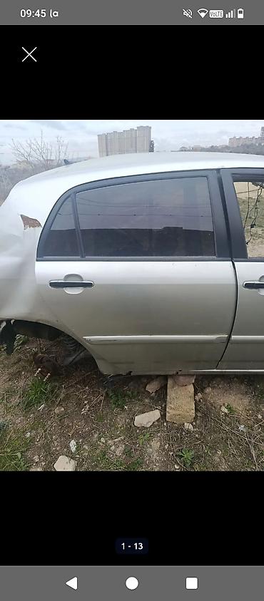 mitsubisi sedan: Toyota carolla xecebek (2003–2005) kuzov hissələri – ehtiyat üçün - — 3