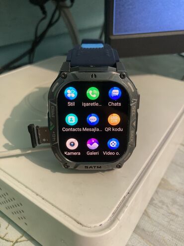 Smart saatlar: Smart saat, Smart, Suya davamlı, rəng - Mavi — 20