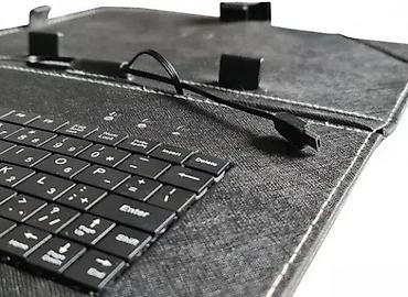Tastature: Gembird futrola sa tastaturom za tablet (micro USB) - Univerzalna — 2