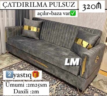 bazalı divan: Диван, Новый, Раскладной, С подъемным механизмом