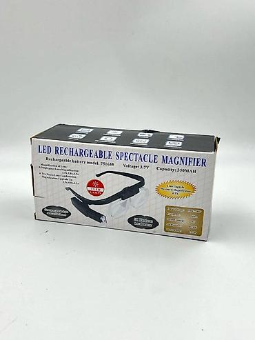 Eynəklər: Lupa NO.11642DC Lupa NO.11642DC – LED İşıqlı Mikroskoplu Böyüdücü — 2