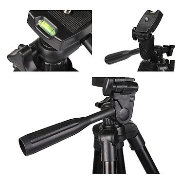 штатив для телефонов: Штатив трипод TriPod 380A 0,5-1,35 м для камеры и телефона — 4