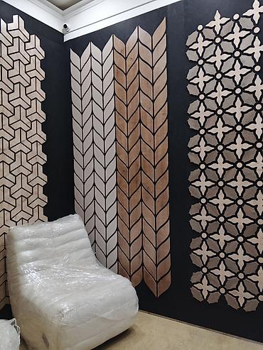 3D panellər: Dekorativ 3D divar panelləri – təbii taxta teksturası ilə Məhsul — 4