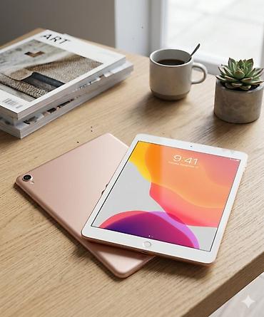 typec hub: Планшет, Apple, память 128 ГБ, 10" - 11", Wi-Fi, Б/у, Классический цвет - Золотой — 1