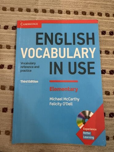Digər kitablar və jurnallar: Məhsul: English Vocabulary in Use – Elementary (Third Edition)