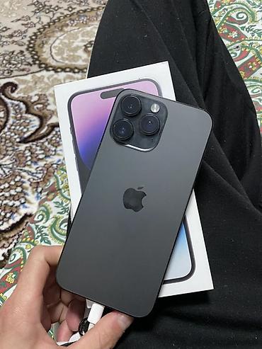 14 про махс: IPhone 14 Pro Max, 128 ГБ, цвет Space Black (чёрный). На iOS 18.5 — 4