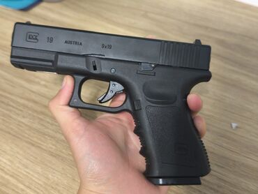 купить коран в бишкеке: GLOCK 19 (6мм) Страйкбольный Глок оригинальный! -Комплектация