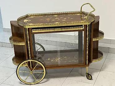 ikea komodice: Stilska kolica za piće / bar za piće – Dobro stanje 🍸 Širina: 87 cm — 6