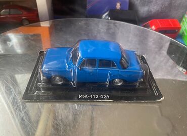 Avtomobil modelləri: Коллекционная модель Moskvich-412028 IZH blue 1982 DeAgostini Scale — 9