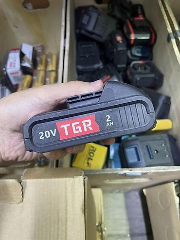 литий ион: Аккумуляторы для электроинструмента TGR — литий-ионные, 20V - Тип — 3