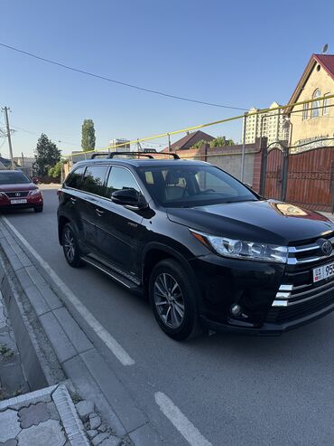Toyota: Toyota Highlander: 2018 г., 3.5 л, Вариатор, Гибрид, Кроссовер