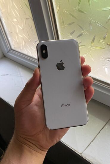 iphone 11 μεταχειρισμενο: IPhone X, 64 ГБ, Белый, Отпечаток пальца, Face ID