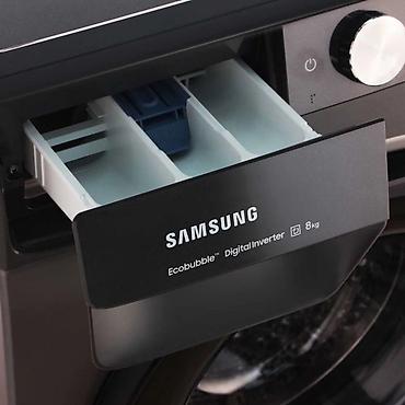 sli: Стиральная машина Samsung WW80AG6S24AN/ID в сером цвете. С загрузкой 8 — 3
