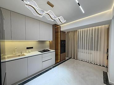 flat osh: 3 комнаты, 86 м², БГУ Элитка, 9 этаж, Дизайнерский ремонт — 8