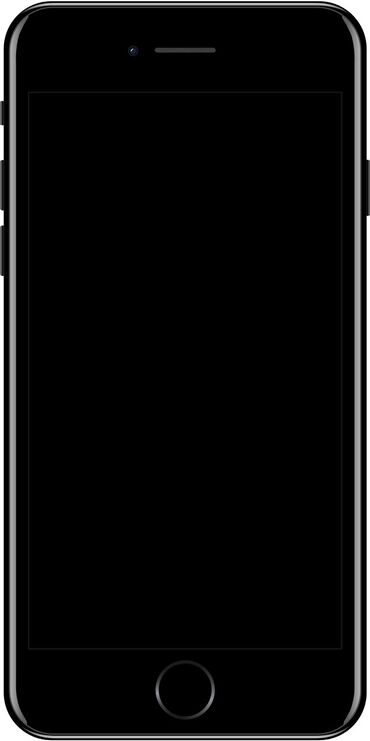 Apple iPhone: IPhone 7, 32 GB, Jet Black, Barmaq izi, Face ID