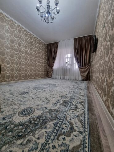 квартира долгосрочная бишкек: 3 комнаты, 68 м², 105 серия, 3 этаж, Косметический ремонт