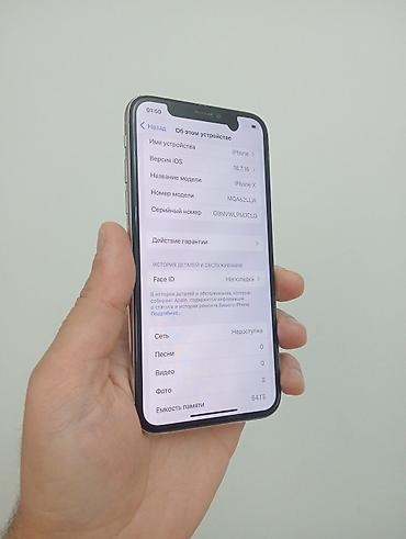 apl: IPhone X, 64 GB, Gümüşü — 3