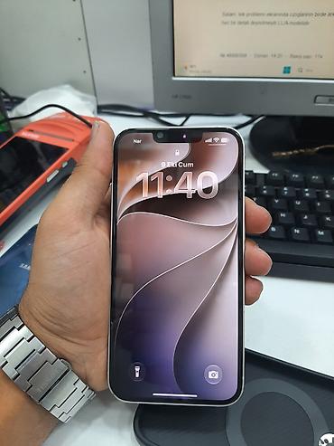 iphone gence: IPhone 13, 128 GB, Gümüşü, Face ID — 1
