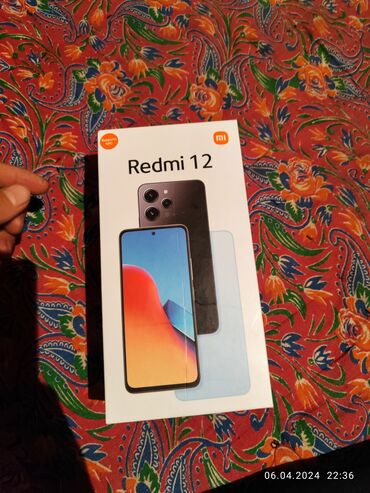 Xiaomi: Xiaomi, Redmi 12, Новый, 4 GB, цвет - Синий, 2 SIM