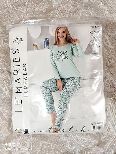 Ev geyimləri, pijamalar: Yenidir. Paketinden hec cixarilmayib. XL/2XL olculere uygundu. Temiz — 1