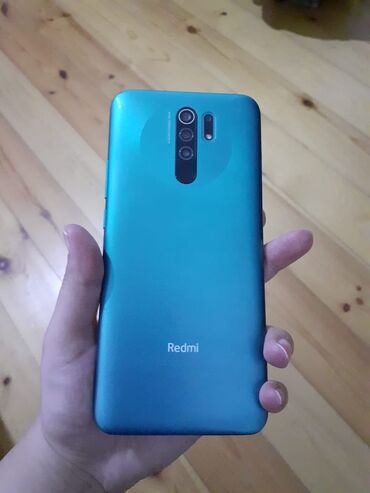 Xiaomi: Xiaomi Redmi 9, 32 GB, rəng - Göy, 
 Barmaq izi, İki sim kartlı