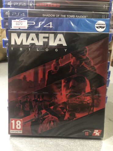mafia oyunu: Playstation 4 üçün mafia trilogy. Yenidir, barter və kredit yoxdur