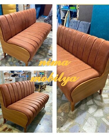 Ofis və oyun kresloları: Yeni, Təkərli, Qolları tənzimlənir, Dəri — 6