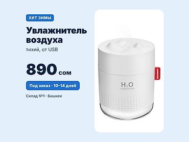 увлажнитель воздуха цена бишкек: Увлажнитель воздуха мини USB, 500 мл, тихий, с подсветкой. Новый — 1