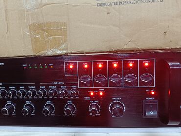 Səs gücləndiriciləri: Shturmann SH-SG5Z350W – Public Address sistemi üçün mikser — 10