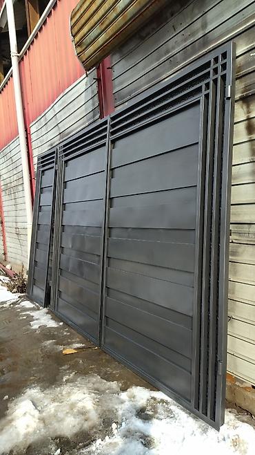 Распашные ворота: Ворота, откатные, распашные, металл России, доставка, установка — 23