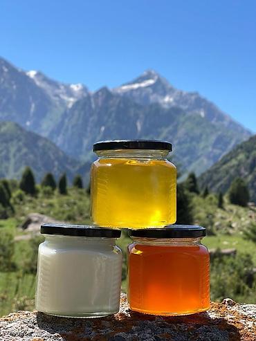 Мёд: Продаем мёд, белый Ат-Башинский, луговой, горный, разнотравье, мед с — 3