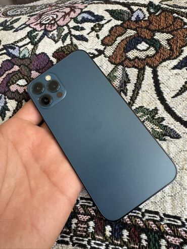 о интернет: IPhone 12 Pro, 128 ГБ, Pacific Blue, 83 %
