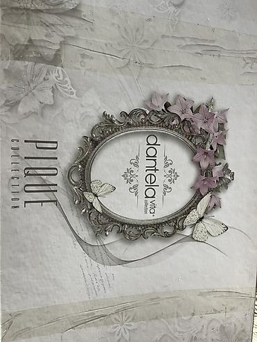 Постельное белье: Dantela Vita Piqué Collection – Ahsen modeli (Fuşya) Yataq otağı üçün — 1