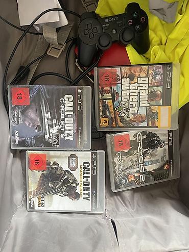ps3 oyun: Ps 3 Super slim təcili satılır. Yaxşı vəziyyətdə . Oyunlar üzərində — 2