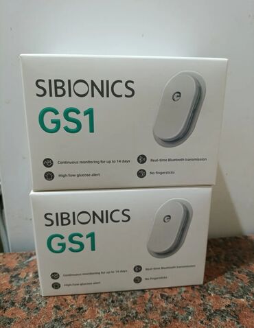 Qlükometrlər: Sibionics GS1 - Qanda Qlükoza Səviyyəsinin 14 Günlük Fasiləsiz