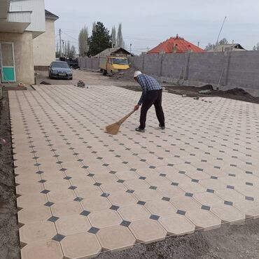 Тротуарная плитка: Брусчатка Брусчатки Брусчатка Бишкек цена Брусчатка, евро — 13