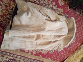 Дубленки: Дубленка, Классическая модель, По колено, Все размеры — 6