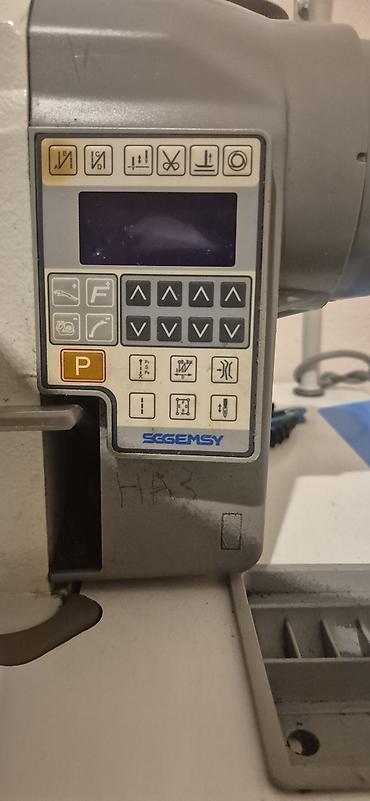 tikis avadanliqlari: Sənaye tikiş avadanlığı dəsti - Düz tikiş maşını: SGGEMSY elektron — 2