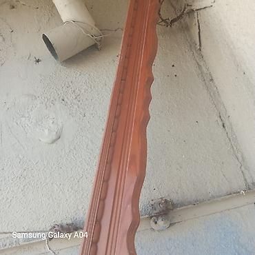 plintus: Taxta dekorativ plintus/peykə – uzun list - Material: ağac (taxta) — 4