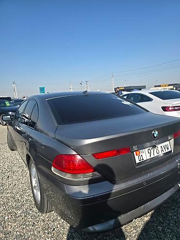 BMW: BMW 7 series: 2002 г., Автомат, Бензин, Седан — 10