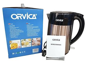 caynı: Elektrik çaydan Orvica 8017 Brown 2.2L 2400W . 🆕Bütün məhsularımız — 4
