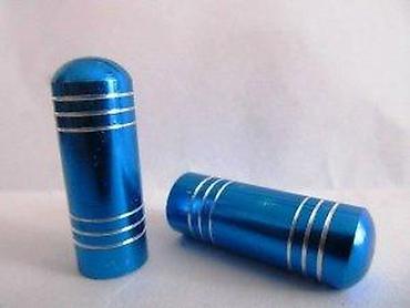 aluminijum prodaja: Aluminijumske kapice za ventile – plave - Materijal: obrađeni — 1