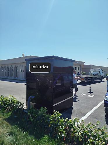 Mobil ofis və mühafizə kabinləri - Qara şüşəli modellər: Günəşə at lalafo.az — 2 Mobil ofis və mühafizə kabinləri - Qara şüşəli modellər: Günəşə — 2
