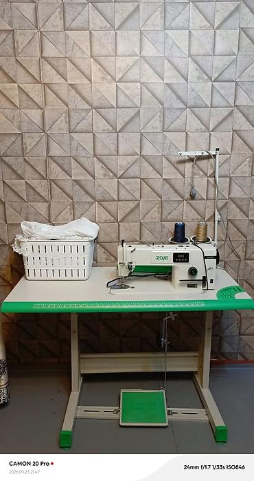 ZOJE sənaye tikiş maşını – masa və pedalla komplekt - Brend/model