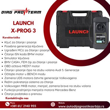 auto mp5: LAUNCH XPROG3 RACUN/GARANCIJA programator kljuceva launch Dobrodošli