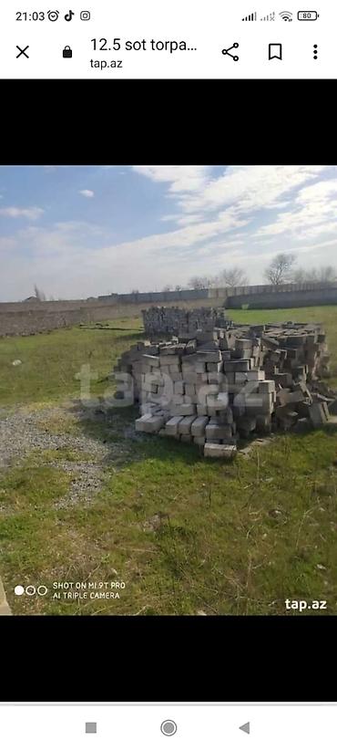 spicka bloku: Məhsul: Beton bloklar (divar/hasar tikintisi üçün) Təsvir: - Həcmi — 10