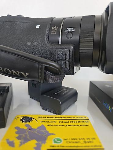 Videokameralar: Sony CX900 FullHD 1920/1080 video kamera. Gəlmədir Azərbaycanda — 9