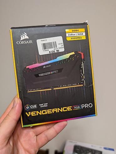 geforce rtx: Оперативная память (RAM) для ПК, Б/у, Corsair, 16 ГБ, DDR4, 3200 МГц — 1
