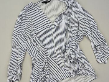 bluzka ze srebrną nitką reserved: Women's blouse, size S (EU 36)